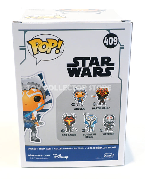 The Clone Wars Ahsoka 409 with dual lightsaber